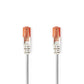 Nedis Cat 6 UTP Network Cable RJ45 Male to RJ45 Male 1.5m Grey CCGP85200GY15