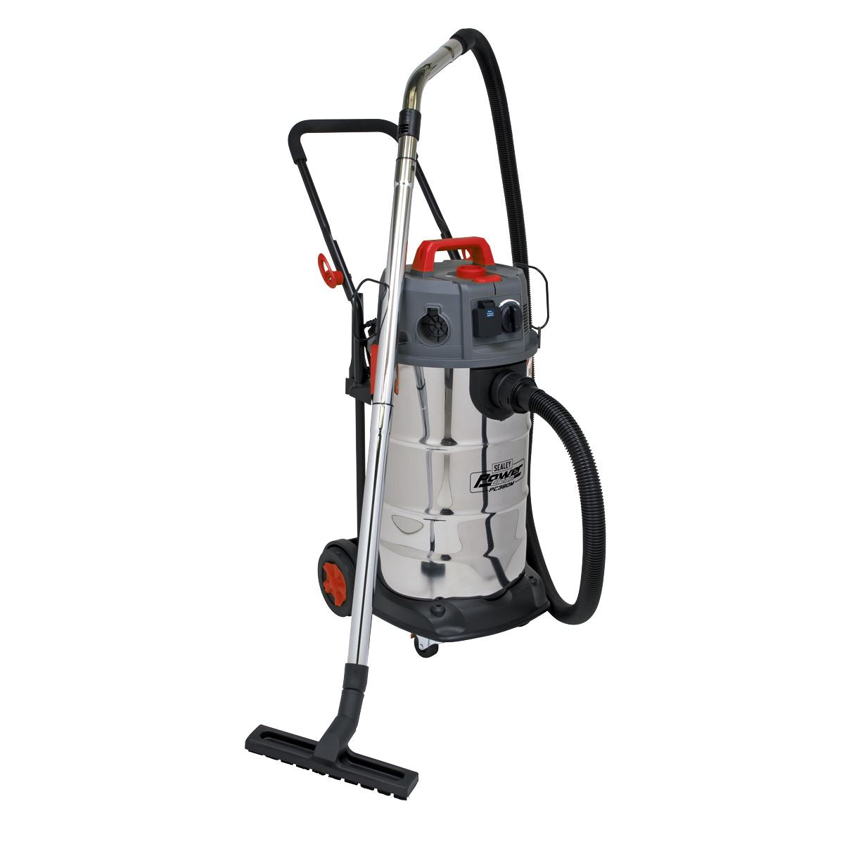 Sealey Vacuum Cleaner Industrial Dust-Free Wet/Dry 38L 1500W/230V PC380M