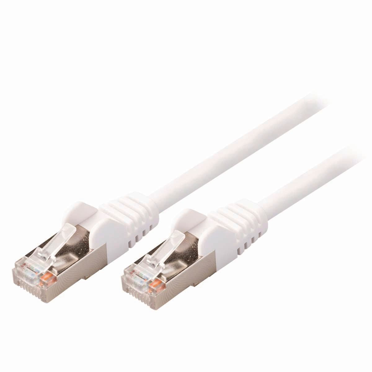 Nedis Cat 5e SF/UTP Network Cable RJ45 Male to RJ45 Male 3m White CCGP85121WT30