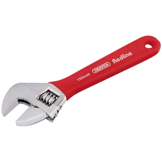 Draper 150mm Soft Grip Adjustable Wrench Spanner DIY Plumbing Construction Tools