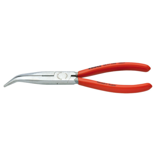 Draper Knipex 26 21 200 SBE 200mm Angled Long Nose Pliers 55598