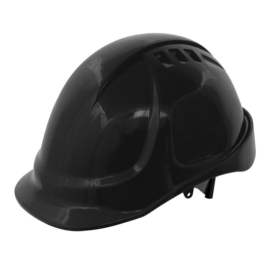 Sealey Plus Safety Helmet - Vented (Black) 502BLK