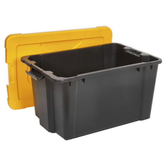 Sealey Composite Stackable Storage Box with Lid 54L APB54