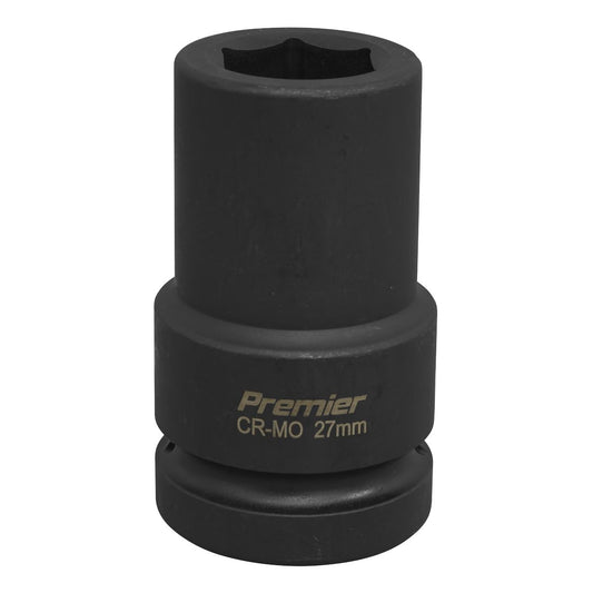 Sealey Impact Socket 27mm Deep 1"Sq Drive IS127D