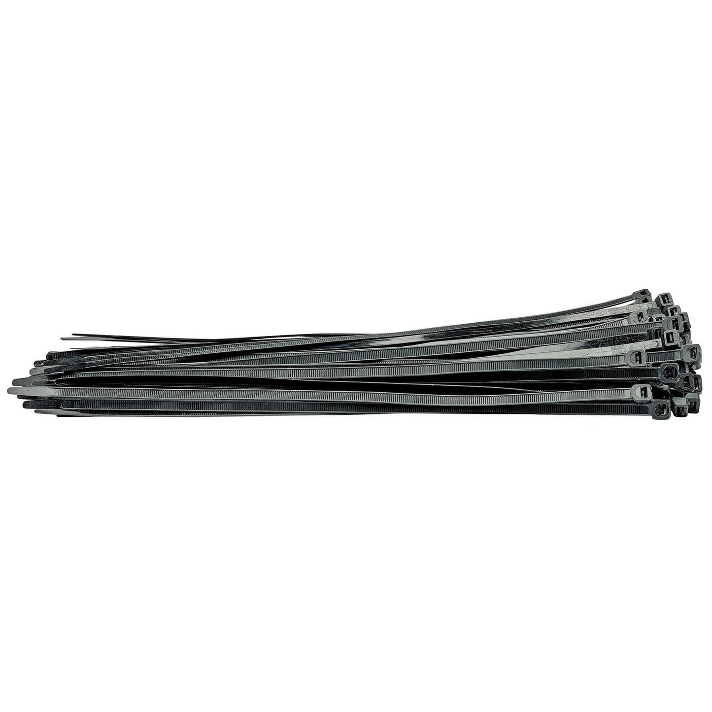 Draper High Quality Black Cable Ties (100 Pieces) - 70403