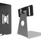 Omnimount iPad stand for iPad Mini, mini case silver with black