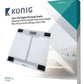 Konig Digital Weighing personal scale (High precision "strain-gauge" sensor)