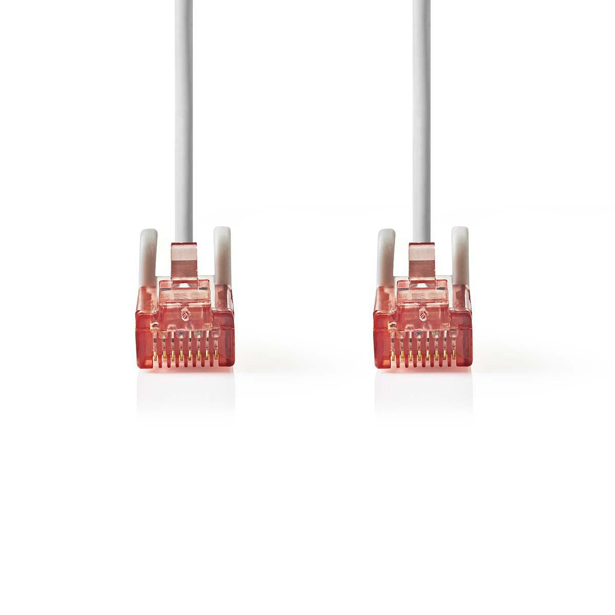 Nedis Cat 6 UTP Network Cable RJ45 Male to RJ45 Male 1.5m Grey CCGP85200GY15